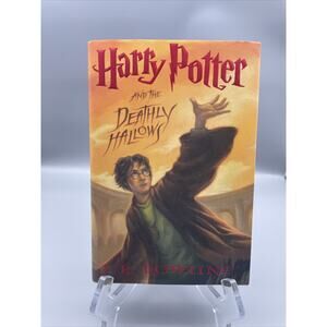 Harry Potter & the Deathly Hallows First American Edition Hardcover Dustjacket